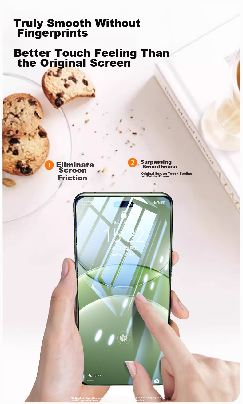 Защитное стекло DIVI для Huawei Nova 13 Pro / Nova 14 Pro, полное покрытие экрана, HD Clear, антиотпечатки, 2 шт.