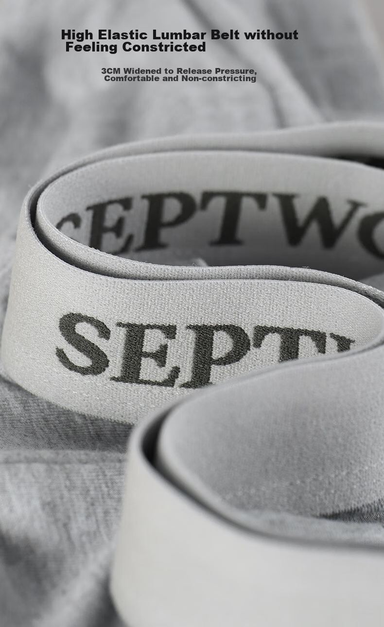 Мужские трусы-боксеры SEPTWOLVES из 100% хлопка с антибактериальным эффектом, дышащие, средней посадки, с защитой от подкручивания, высокая эластичность, большие размеры