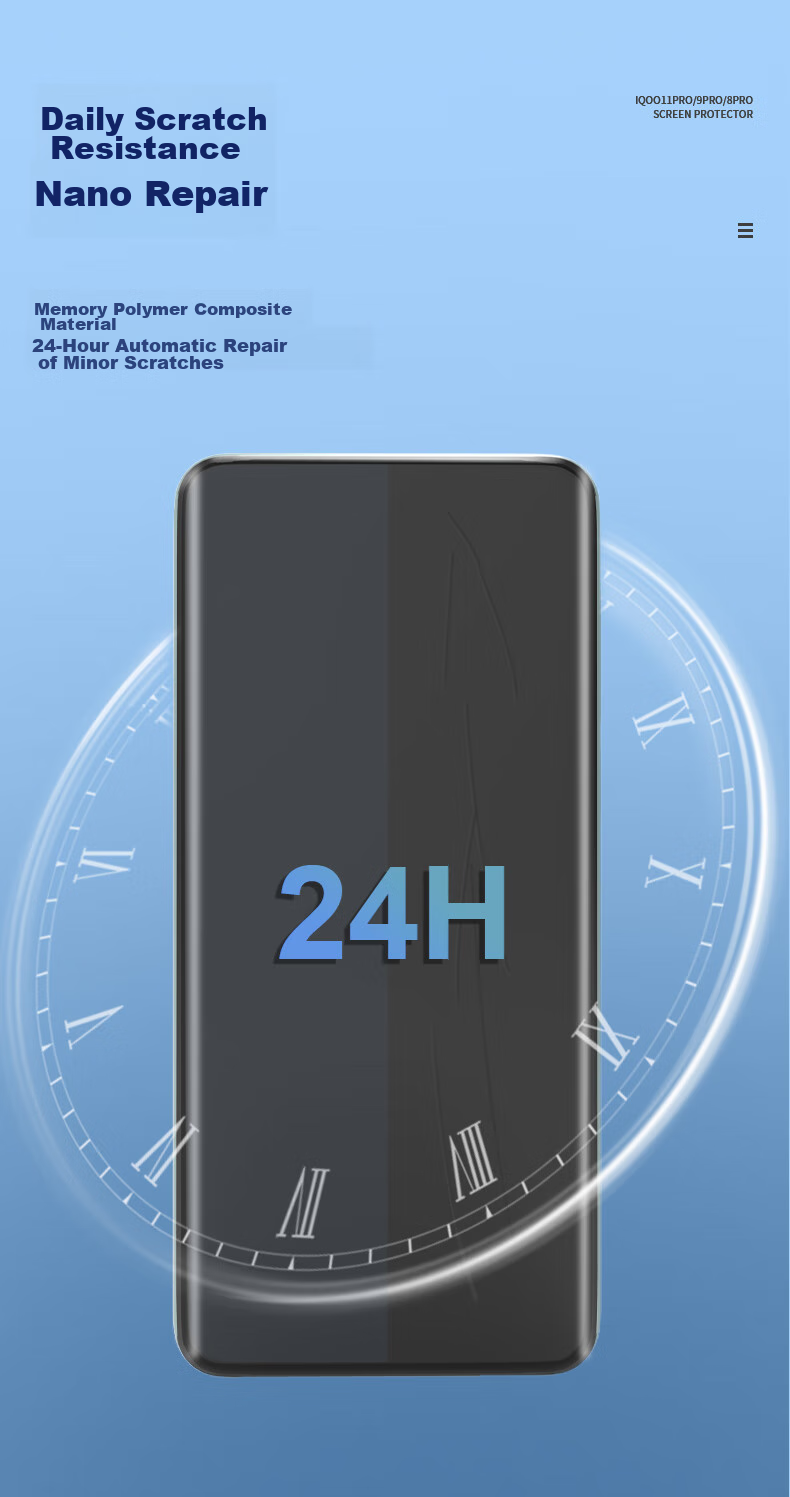 Защитная пленка LLUNC для Huawei Pura70Pro/Pro+/Ultra, гидрогелевая, полноэкранная, противоударная, прозрачная, 2 шт.