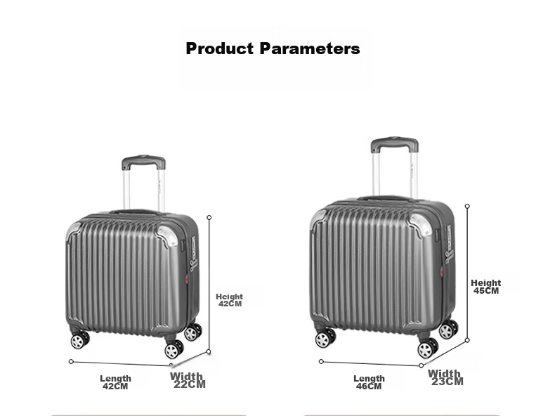Чемодан SUMMIT, мужской, Spinner, 16 дюймов, с USB-портом, легкий, PC338TCU, темно-серый