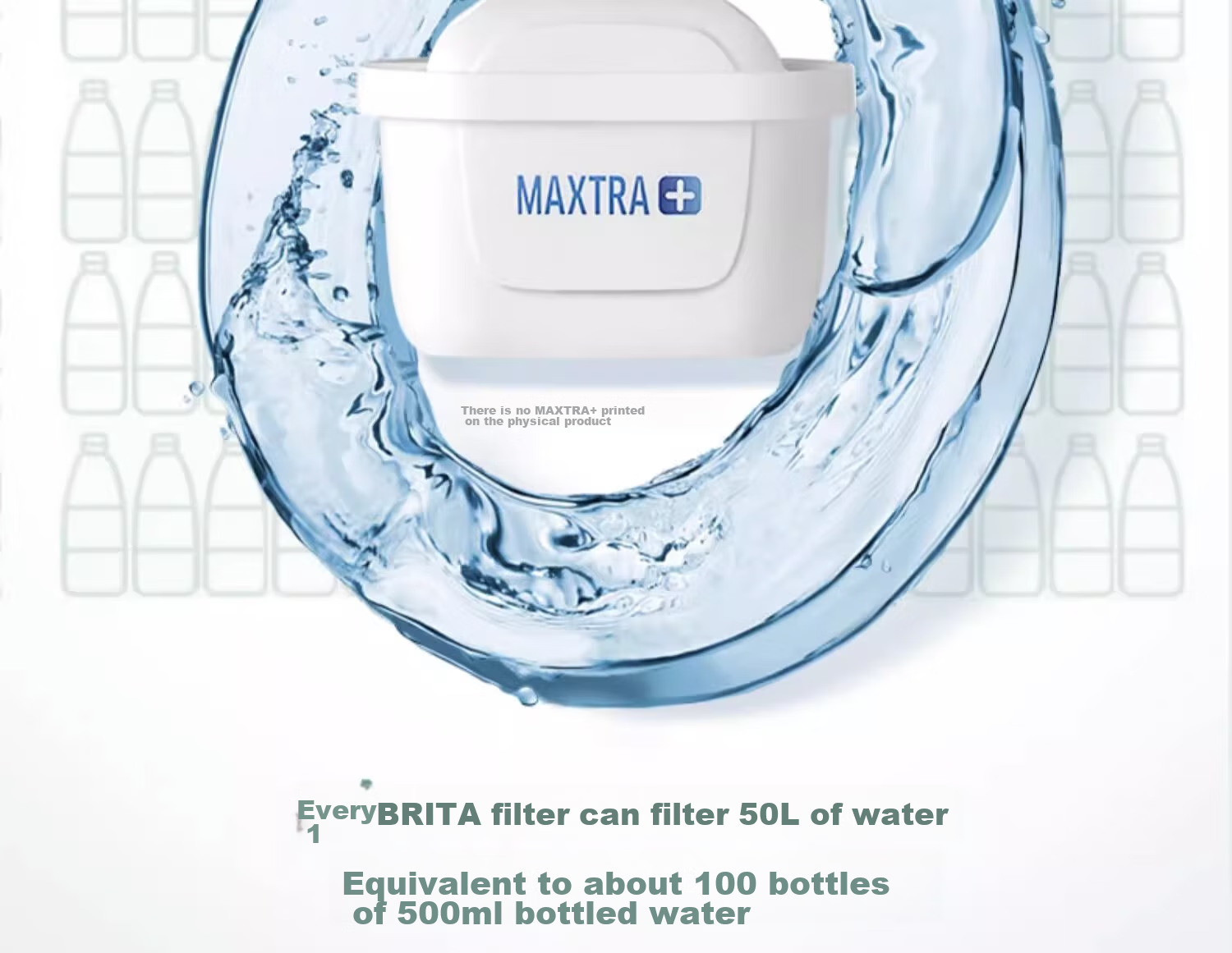 Настольный фильтр-кувшин Brita (BRITA) с функцией мгновенного нагрева воды, регулируемой температурой, не требует установки, белый