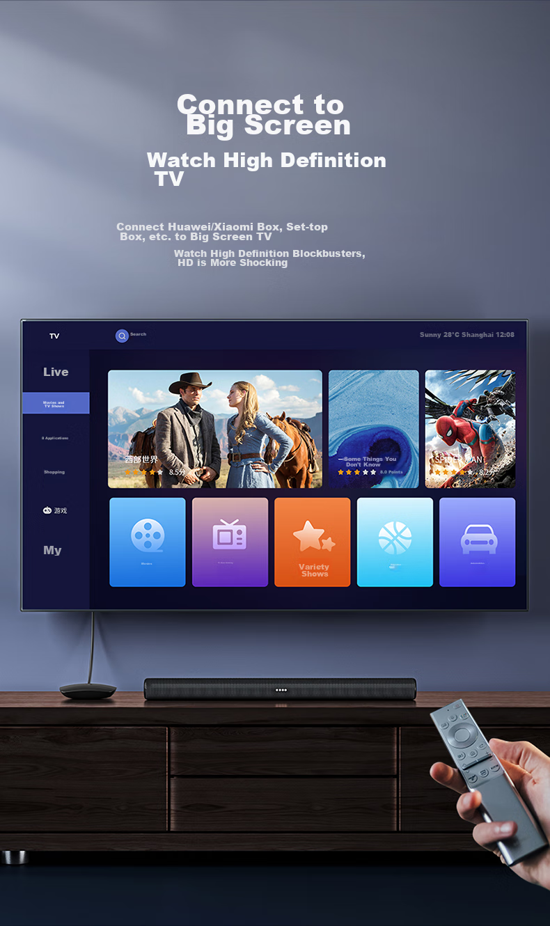 Кабель SAMZHE HDMI, цифровой кабель высокой четкости для домашней установки и инженерии, 3D видеокабель, 20 метров, кабель для передачи данных для ноутбука, ТВ, проектора, монитора, 200SH8