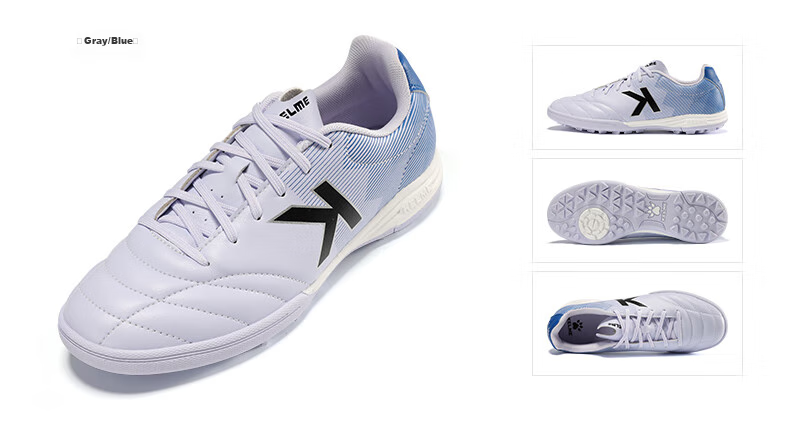 Футбольные бутсы KELME TF для мужчин и подростков, дышащие, нескользящие, профессиональные тренировочные бутсы для футбола, черные, размер 34