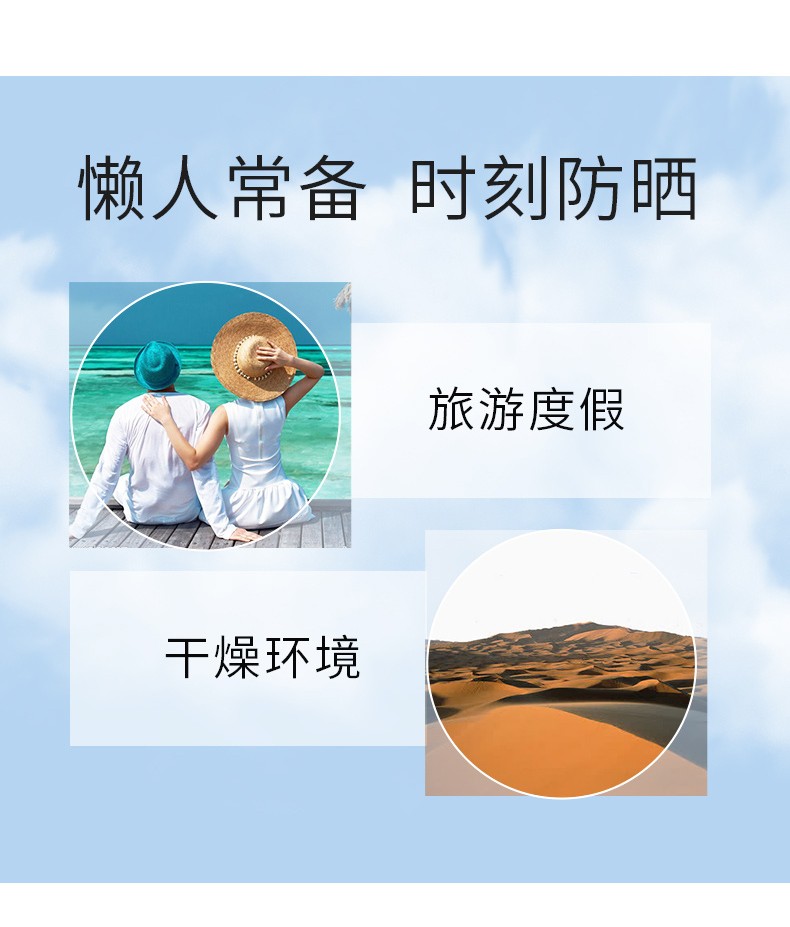 菲诗小铺（THE FACE SHOP）悦阳至护防晒乳水润面部清爽轻薄身体 SPF50+PA+++ 【高倍防晒】小蓝盾50ml