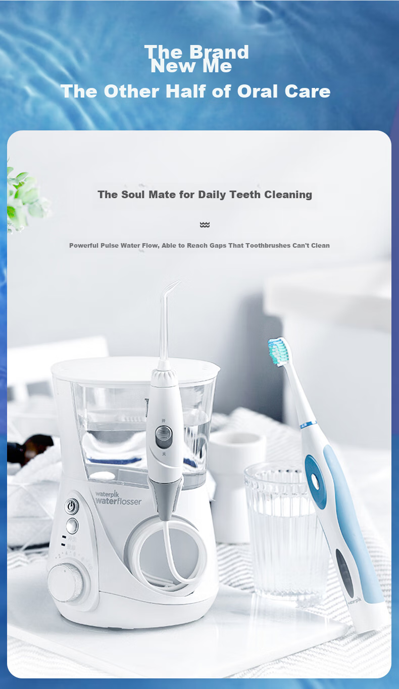 Ирригатор Waterpik GT3 Jazz Black, для домашнего использования, 600 мл, 10 режимов, 7 насадок