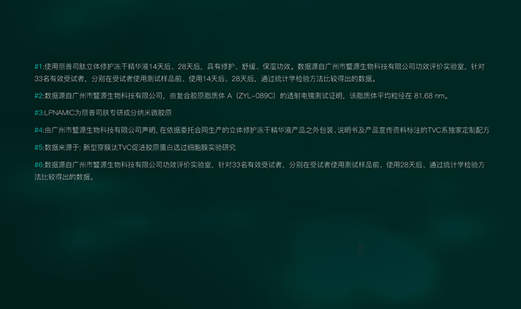 丽普司肽（lipostides）重组胶原蛋白冻干粉淡化痘印修护精华 2盒