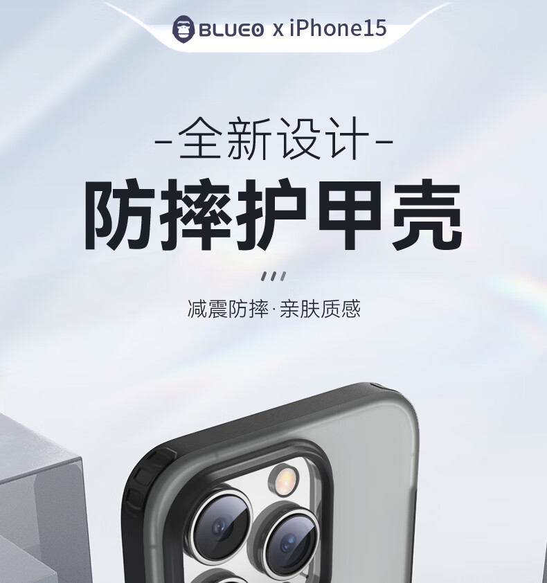 Чехол Lanxingxiansheng для iPhone 15 Pro Max, матовый, противоударный, ультратонкий, премиум серый