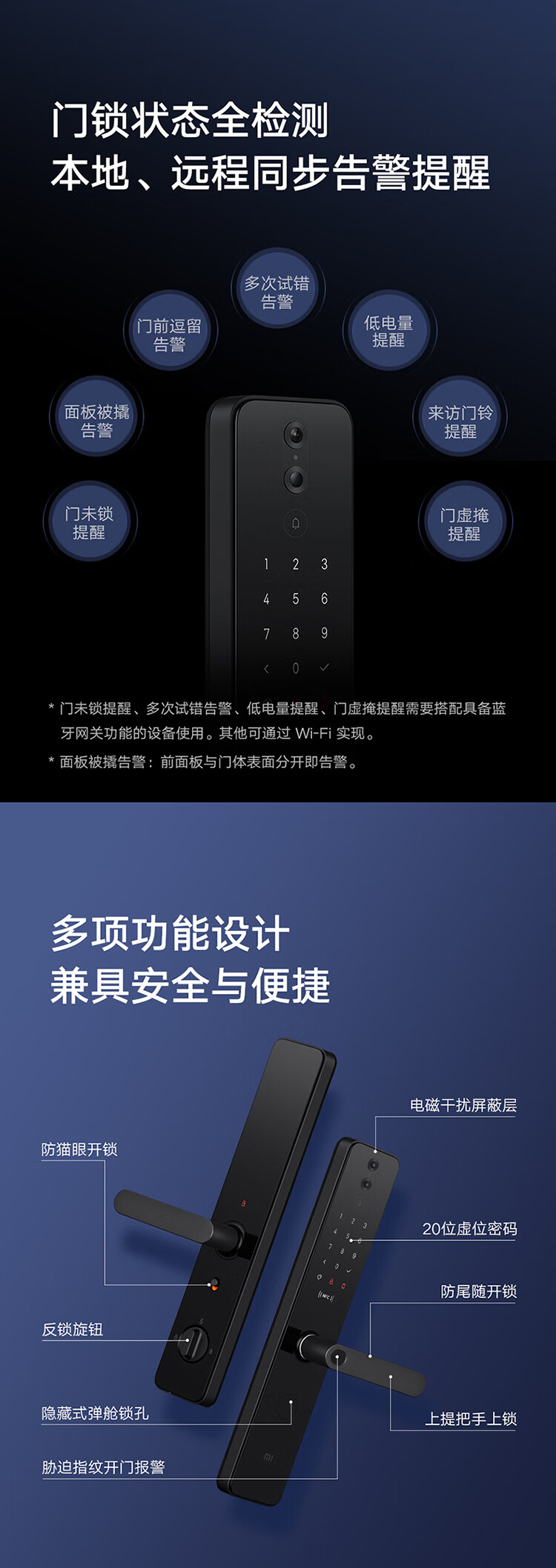 小米小米智能门锁Pro到底怎么样，参数如何！