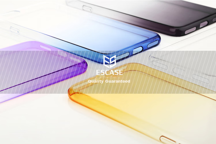 Чехол ESCAPE для iPhone 8/7 Plus, прозрачный, силиконовый, противоударный, TPU, мягкая защитная накладка, 5.5 дюймов