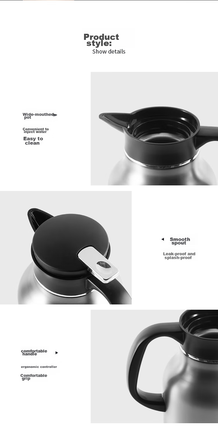 Термос MAXCOOK, 1.5 л, нержавеющая сталь, для дома и офиса, MCH6785