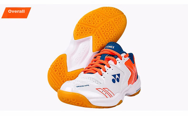 Детские кроссовки для бадминтона YONEX SHB220JRCR Off-White, размер 36