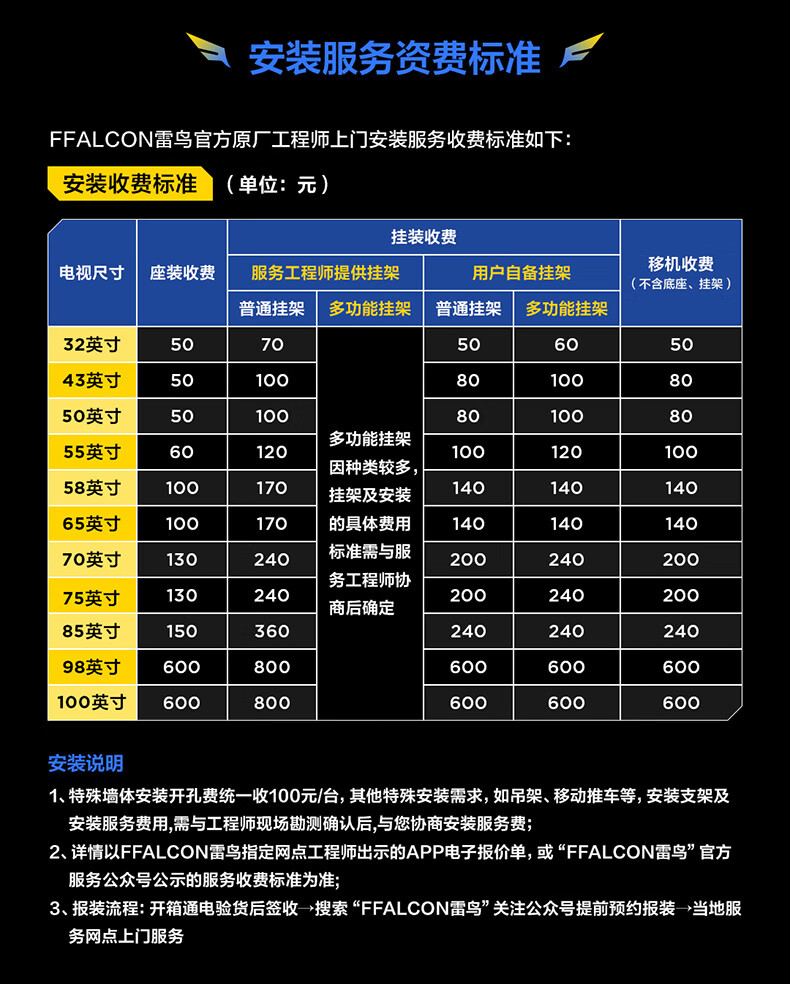 FFALCON雷鸟电视 55英寸鹏6SE 4K超薄全面屏 远场语音 2+32G MEMC 智慧屏 智能液晶电视以旧换新55S365C