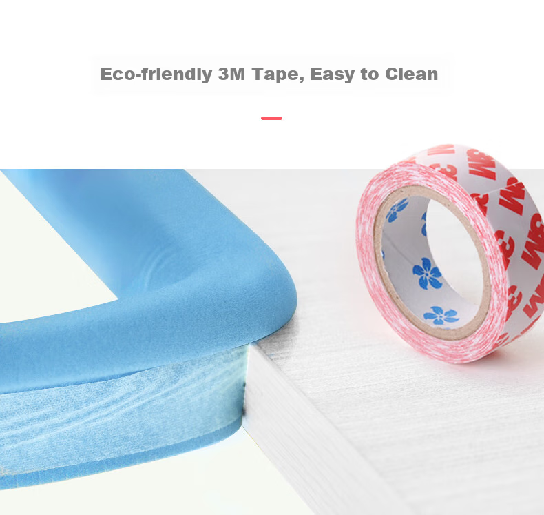 Защитная накладка Babyprints от столкновений, для защиты углов мебели, 4 метра, розовая