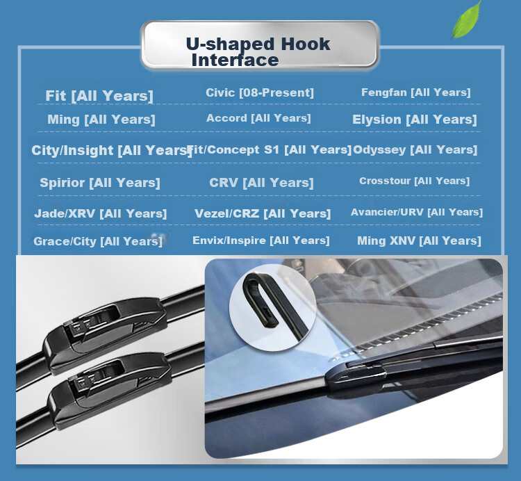 Комплект дворников Aoye для Honda Odyssey 2005-2008, оригинальный размер, передние щетки стеклоочистителя, 1 пара, 28+14 дюймов