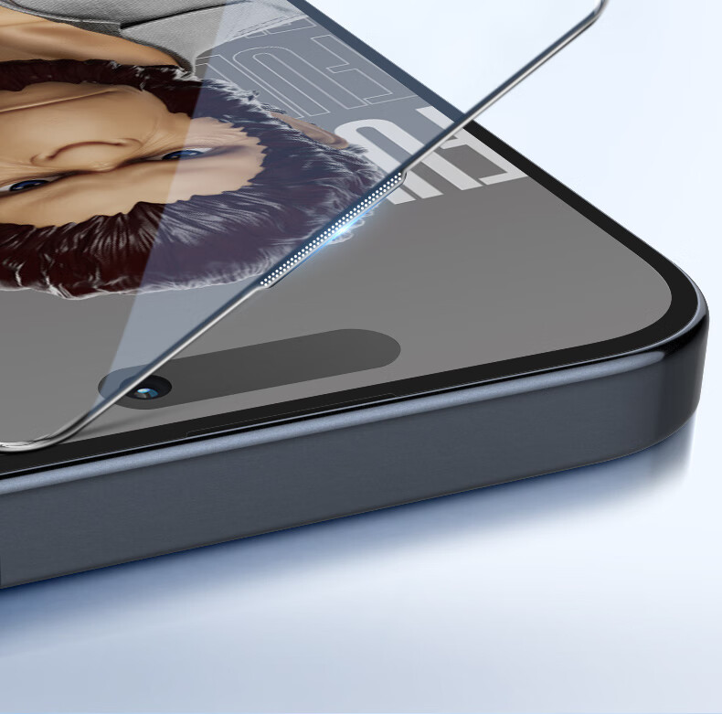 Защитное стекло Lanxingxiansheng для iPhone 15 Pro Max, полноэкранное, HD, антибликовое, противоударное