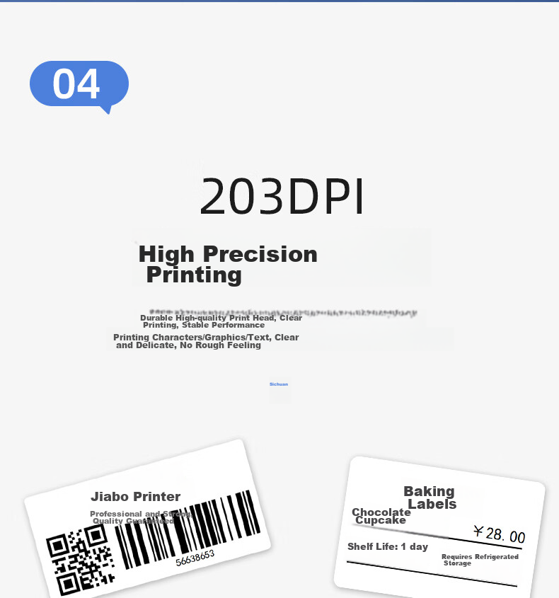 Термопринтер Gprinter GP-1334D для печати этикеток, штрих-кодов, накладных. Разрешение 300 dpi, USB интерфейс.