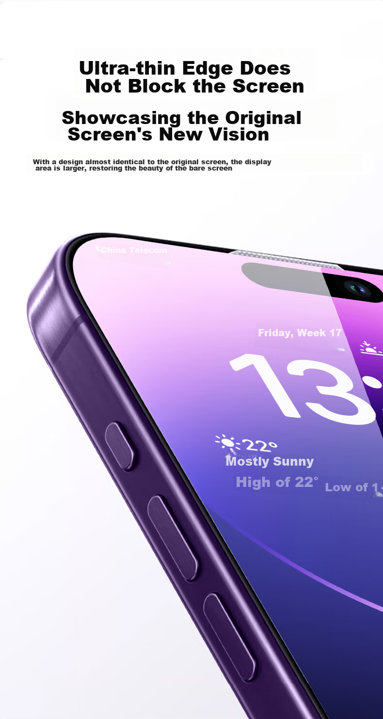 Защитное стекло для iPhone 14 Pro Max