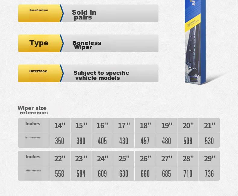 Щетки стеклоочистителя Goodyear ZEEKR Extreme 007, 2 шт., бескаркасные, для лобового стекла, резиновые, 53 см и 53 см