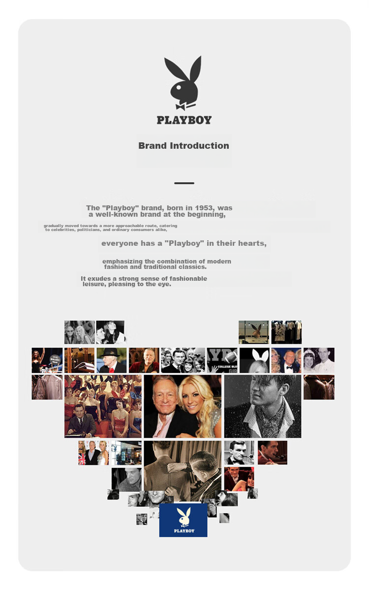 Мужская толстовка PLAYBOY, осенне-зимняя куртка, лонгслив с круглым вырезом, свободный повседневный трендовый спортивный костюм