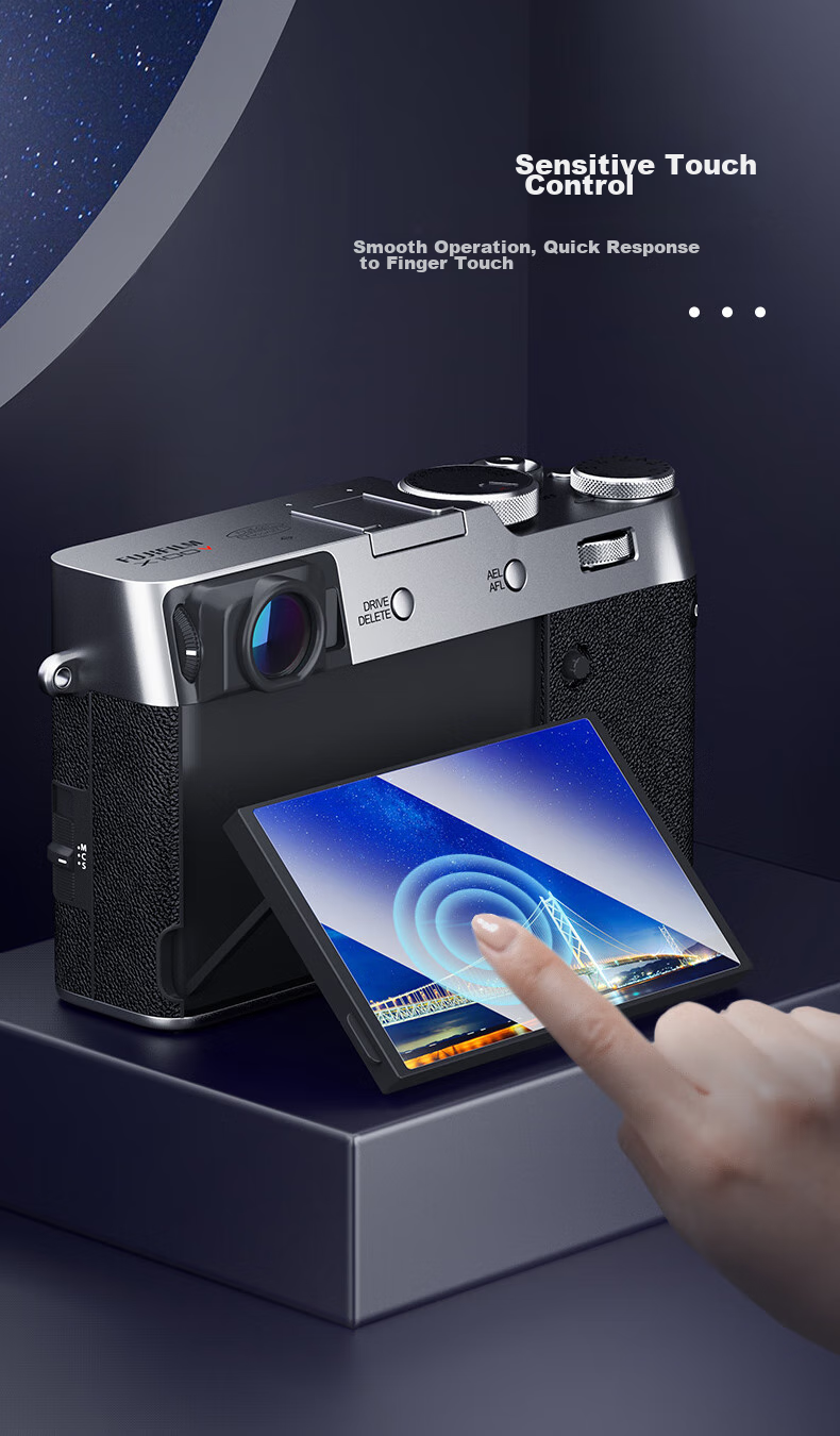 Защитная пленка JJC для экрана камеры Fujifilm X-T5, противоударная, противоцарапийная, прозрачная