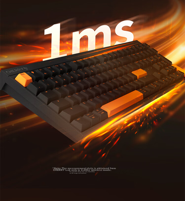 Механическая клавиатура CHERRY MX2.0 PRO, 108 клавиш, беспроводная Bluetooth, игровая и офисная, для ПК, совместима с WIN/MAC, переключатели Night Flame Tea