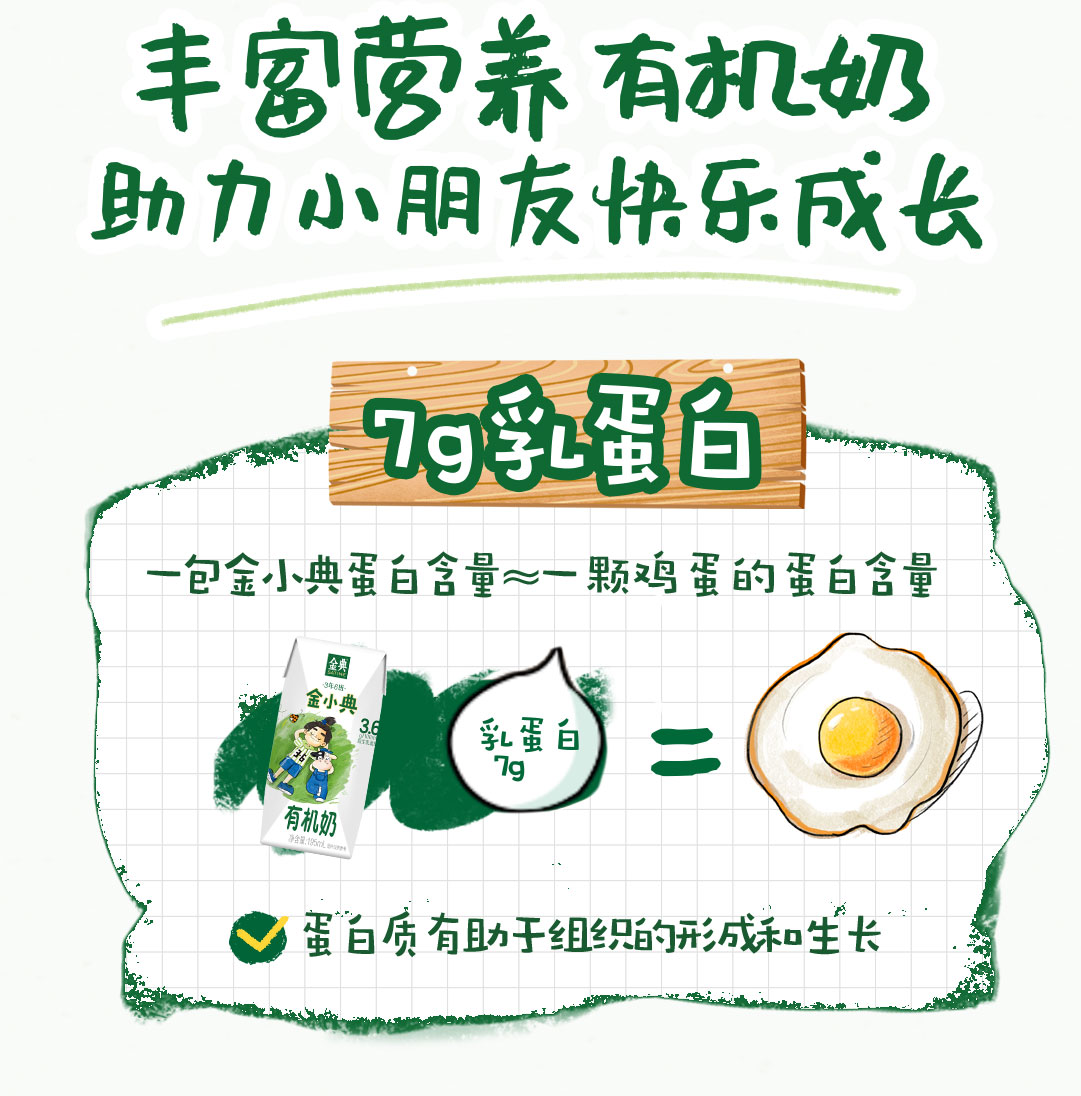 伊利 金典金小典儿童有机牛奶195ml*16盒/箱 儿童成长牛奶 早餐伴侣 优质乳蛋白 礼盒装