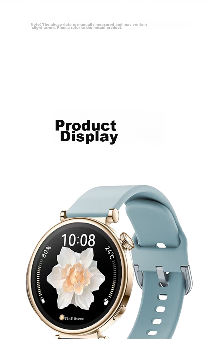 Ремешок ESCAPE для Huawei Watch GT6 / Watch 5 / GT4, силиконовый, 18 мм, белый
