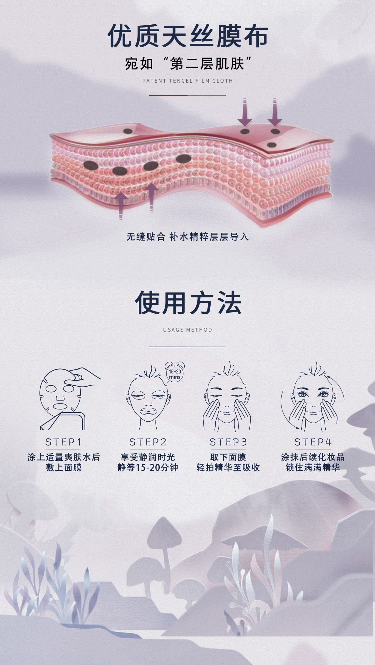 阿芙AFU复活草补水男女士面膜25mlx10片 保湿补水敏感肌熬夜 舒缓镇定