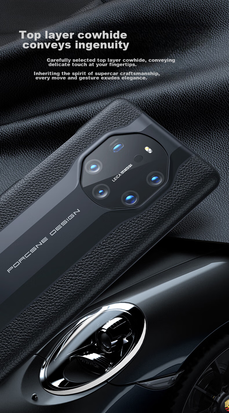 Кожаный чехол для Huawei Mate40 RS
