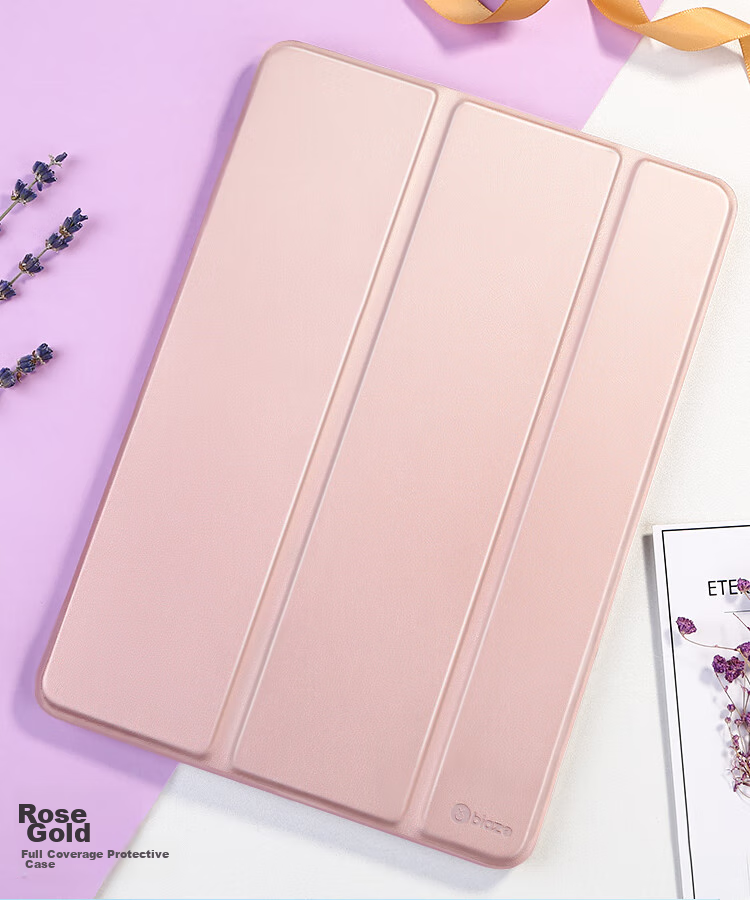 Чехол BIAZE для Apple iPad 9.7 дюймов (2018/2017), с функцией сна/пробуждения, противоударный, фиолетовый