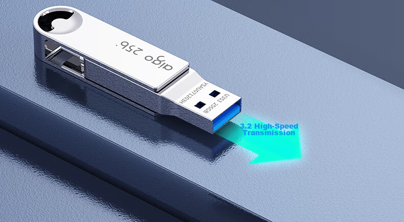 USB-флеш-накопитель Aigo U353 Type-C, 64 ГБ, USB 3.2, 150 МБ/с