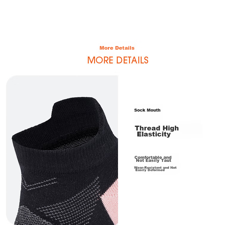 Носки TFO Competition-Level Outdoor Five-Toe Socks, спортивные носки для хайкинга и бега, женские, светло-розовые