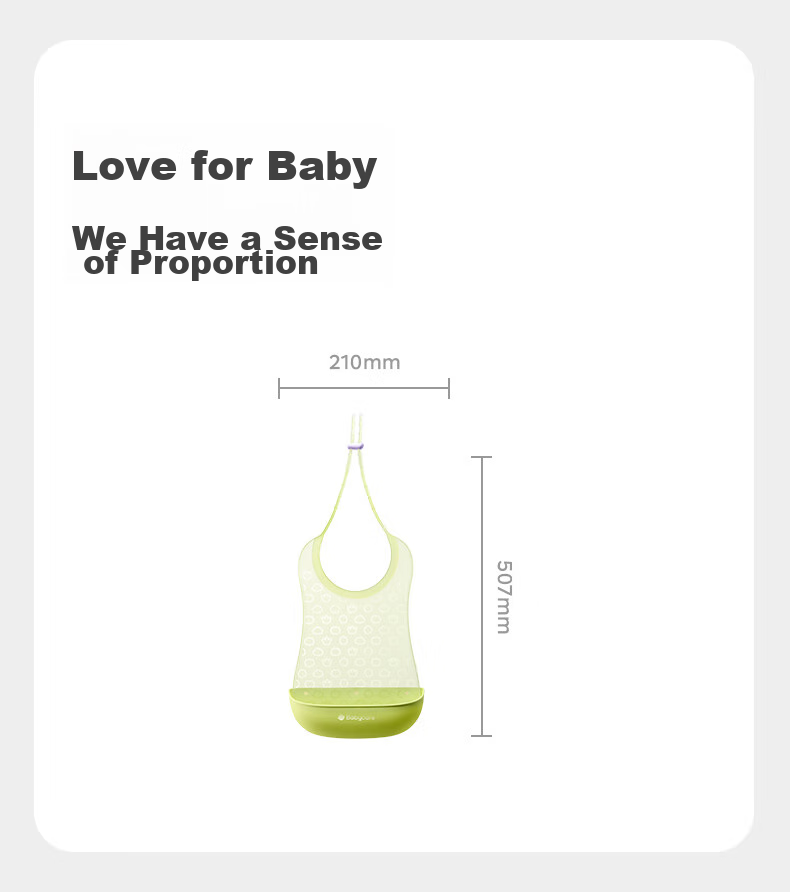Нагрудник для кормления babycare, водонепроницаемый, силиконовый, для младенцев и детей, 1 шт.