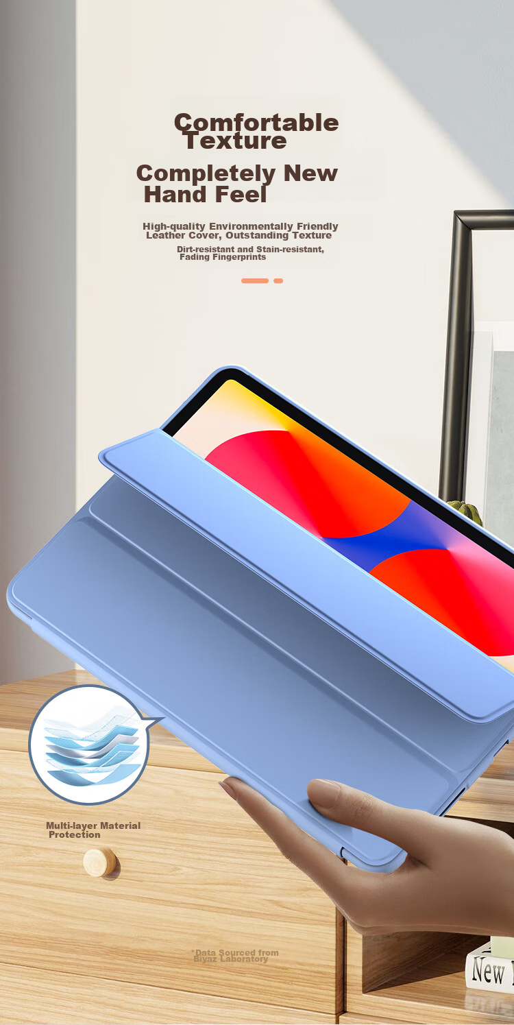 Чехол-книжка BIAZE для Huawei MatePad SE 11 дюймов, черный, с подставкой, противоударный