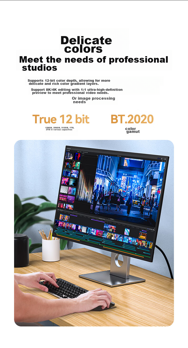 Кабель SAMZHE HDMI 2.1, 2 метра, 8K 60Hz, 4K 240Hz, для ноутбуков и ТВ-приставок, для подключения мониторов и проекторов, кабель высокой четкости