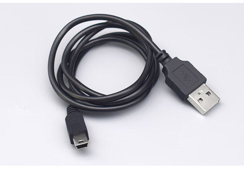 Кабель USB Trendsetter для Mini USB, 1 метр, черный, 2А