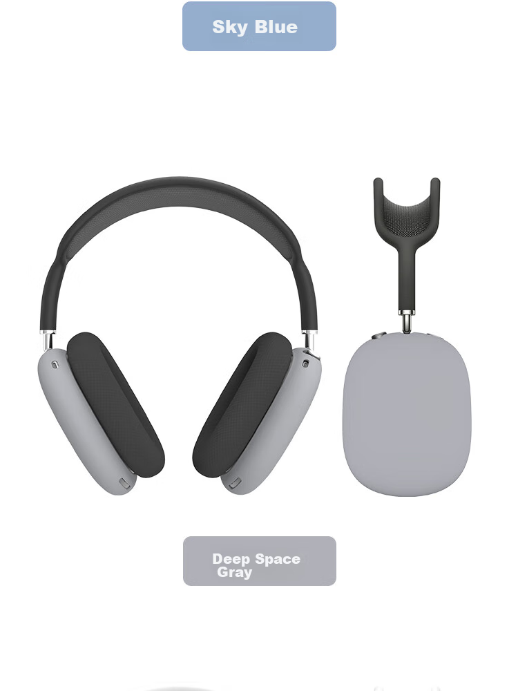 Защитный чехол ESCAPE для AirPods Max, прозрачный, силиконовый