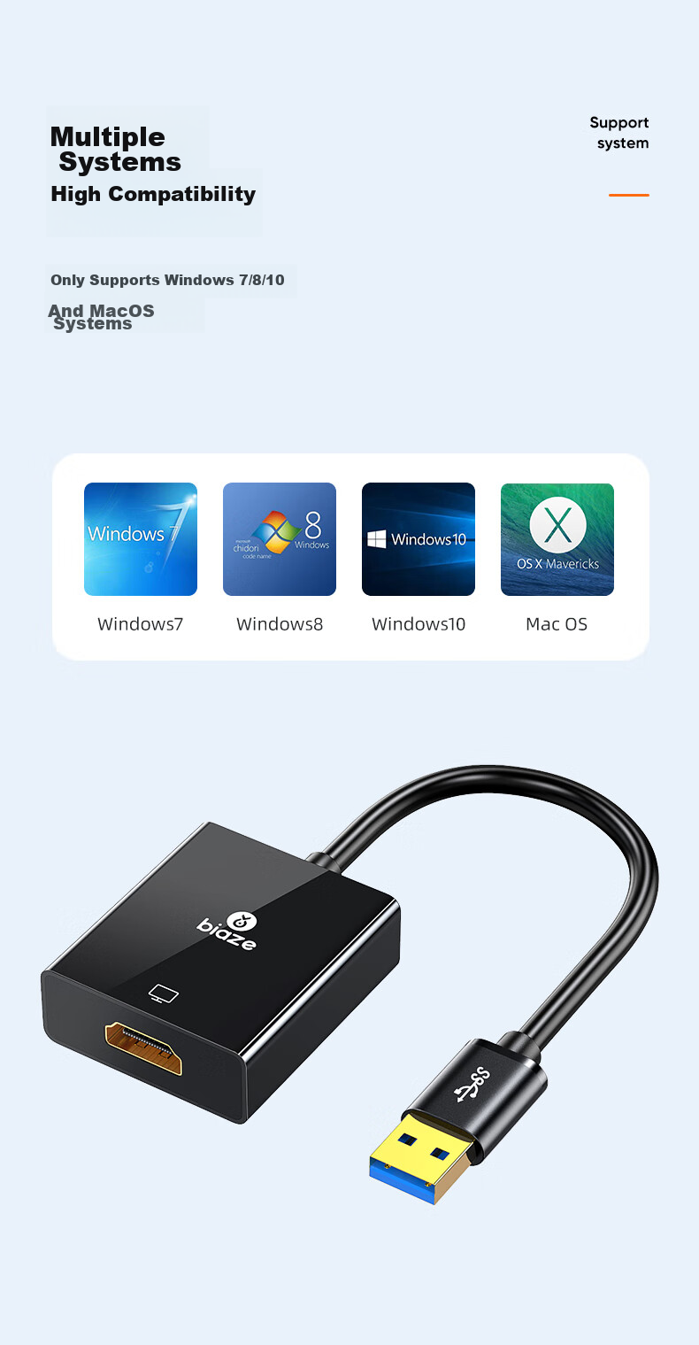 Переходник USB Type-C на HDMI