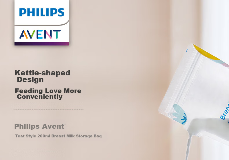 Молокосборники AVENT Philips, пакеты для хранения грудного молока, портативная упаковка, 30 шт.