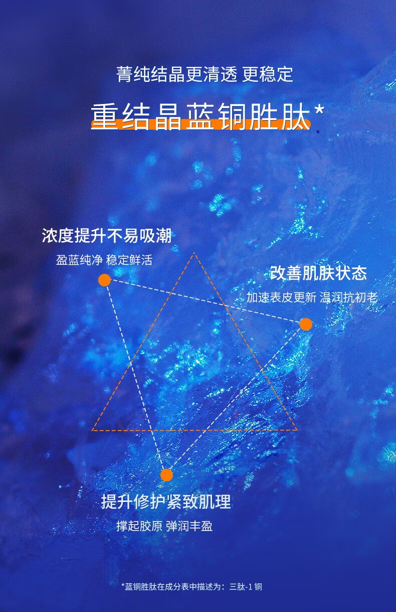 瑷尔博士Dr.Alva精华玻尿酸匀亮肤色蓝铜胜肽次抛原液烟酰胺30支 精研弹润次抛单只*6