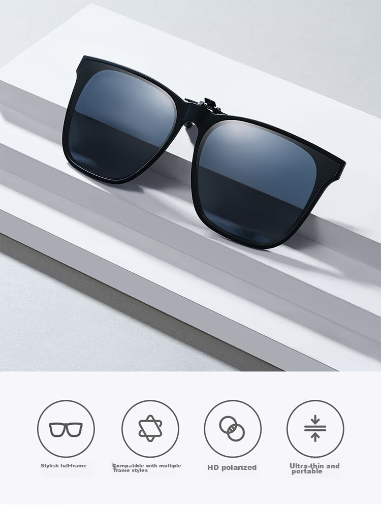 Солнцезащитные очки Mijia Polarized Sunglasses Clip-On, портативные, поляризованные, с защитой от УФ-лучей, для мужчин и женщин