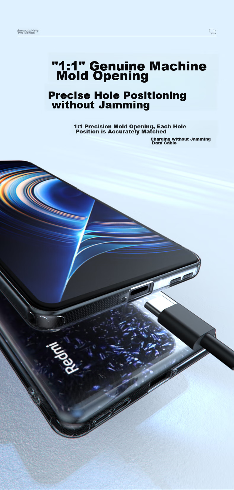 Прозрачный чехол для Xiaomi Redmi K50/K50 Pro
