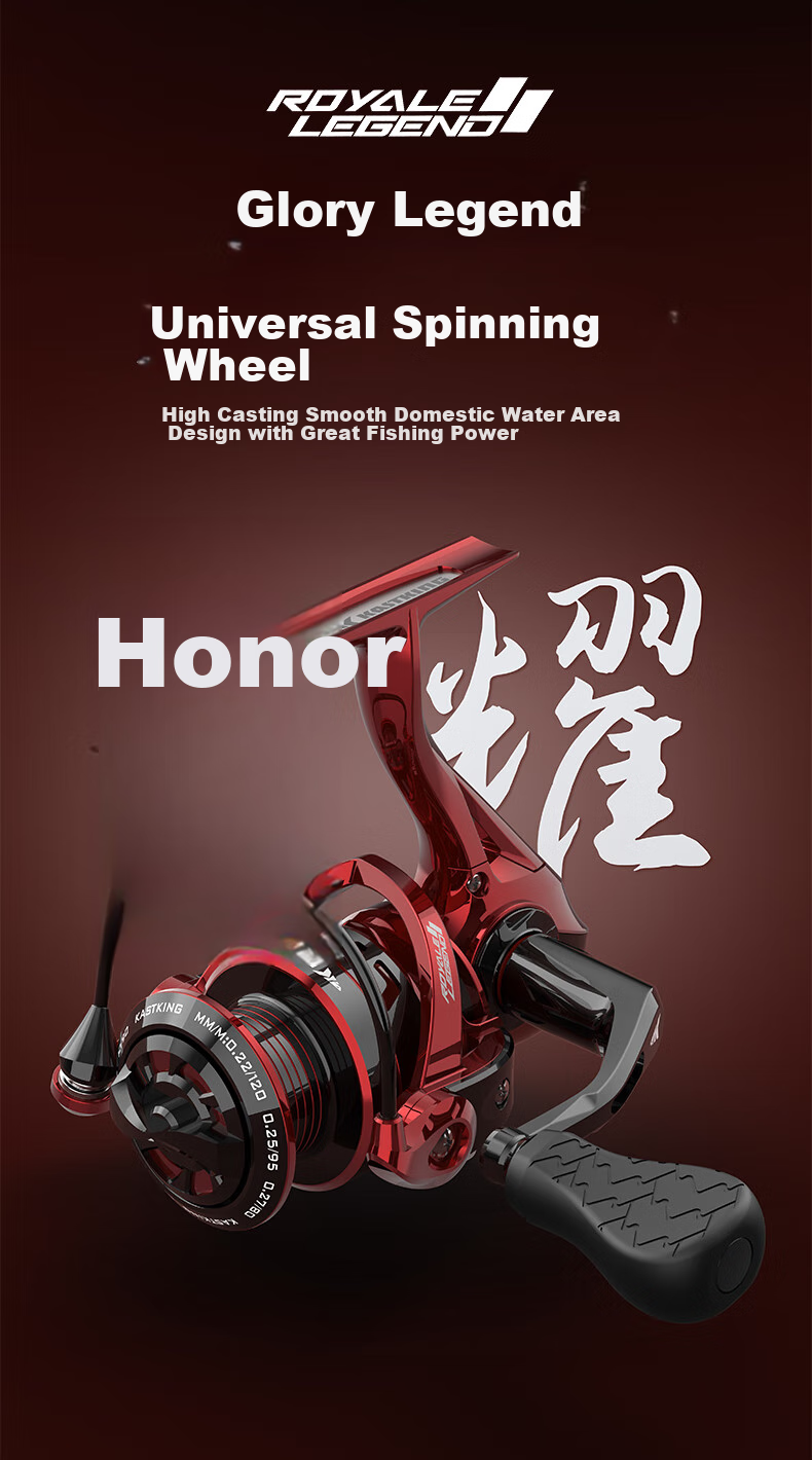 Комплект удилища KastKing Royale Legend Spinning Reel Combo