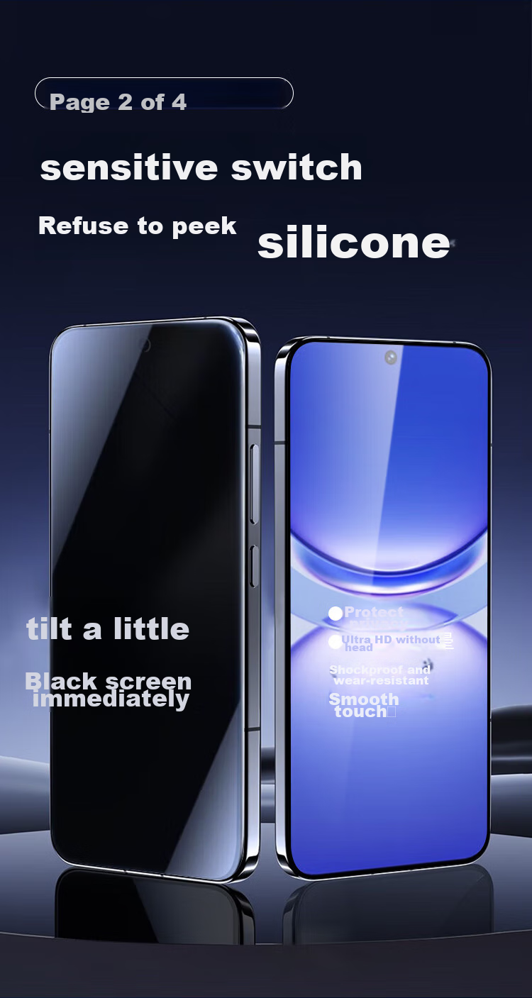 Защитное стекло KOOLIFE для Huawei Nova 13/14, Anti-Peeping Tempered Glass Film для Nova 12/12 Active Edition/11, ультратонкое HD полноэкранное защитное стекло, устойчивое к царапинам и отпечаткам пальцев