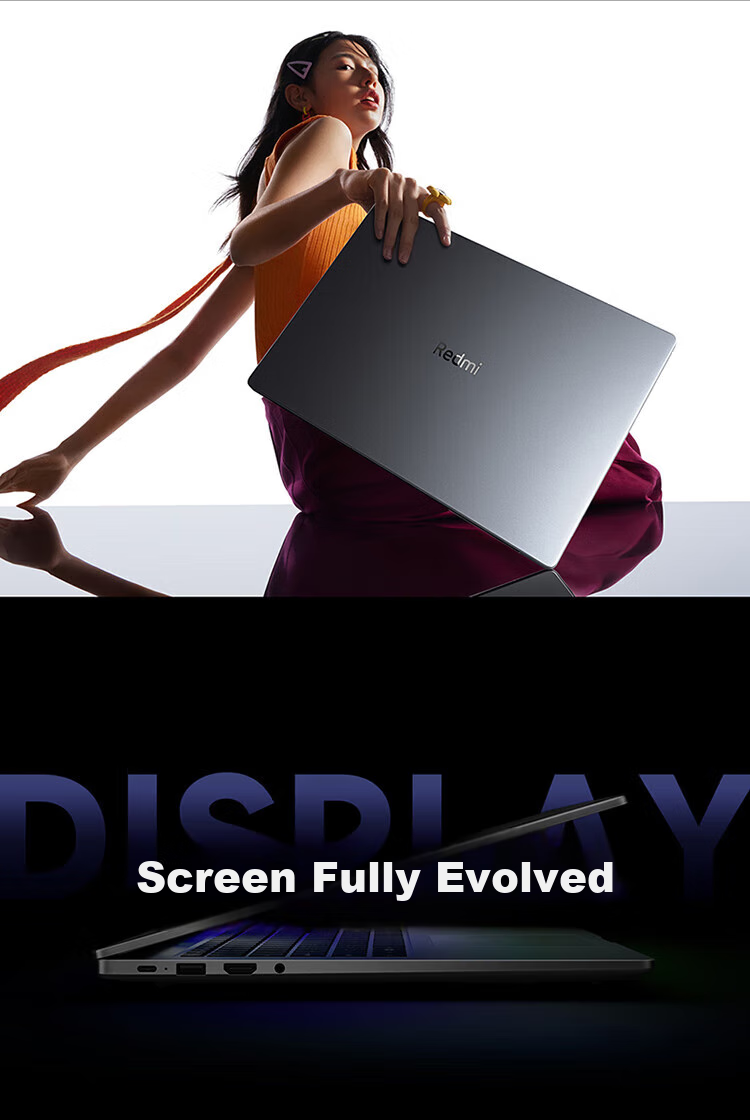 Ноутбук MI RedmiBook 16, 16-дюймовый, Intel Core i5, 16 ГБ ОЗУ, 1 ТБ SSD, Windows 11