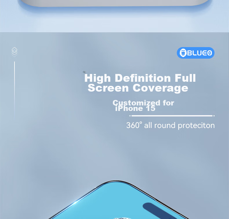 Защитное стекло Lanxingxiansheng для iPhone 16/15, прозрачное, противоударное