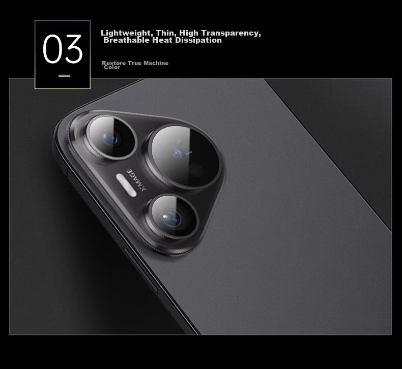 DIVI Чехол для Huawei Pura70 Pro, ультратонкий, матовый, полупрозрачный, черный