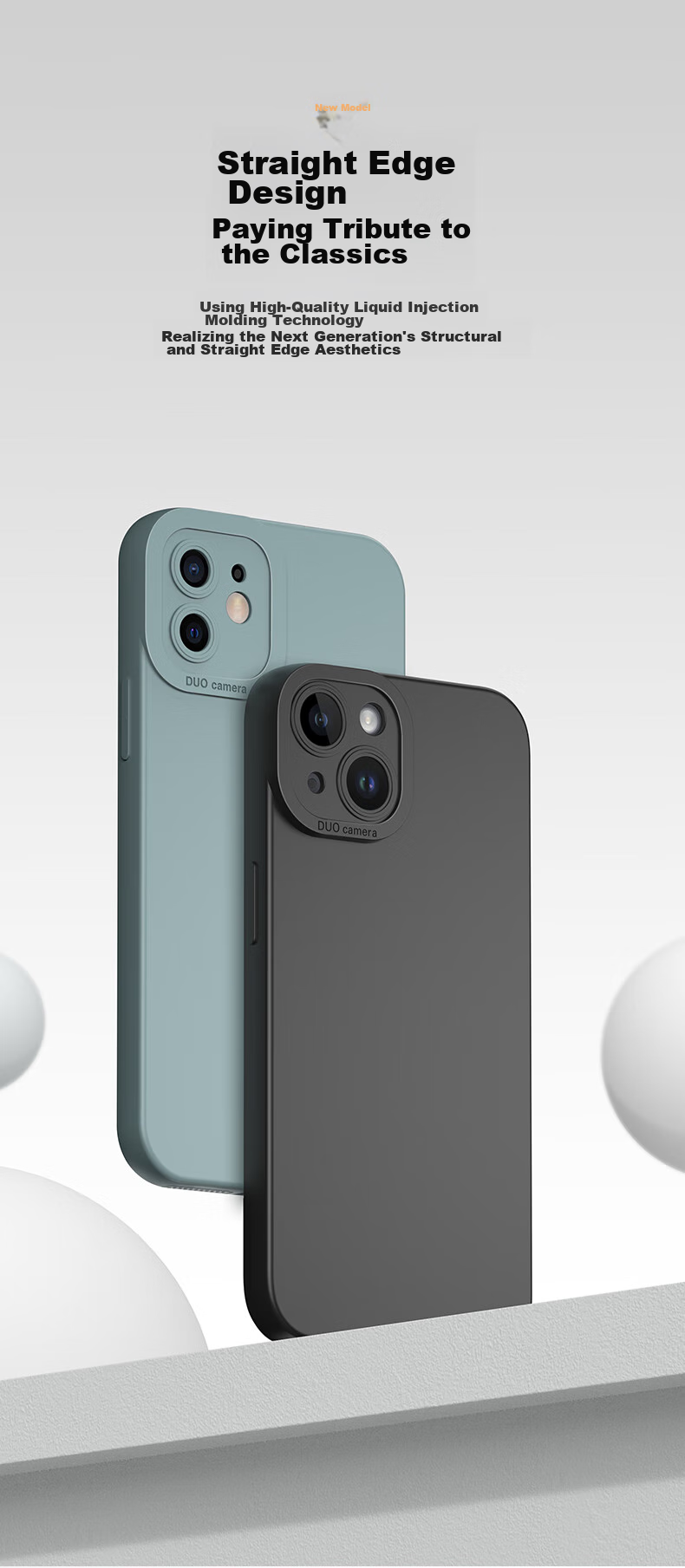 Чехол для iPhone X/XS HOLDZU Angel Eyes, силиконовый, противоударный, ультратонкий, графитовый черный