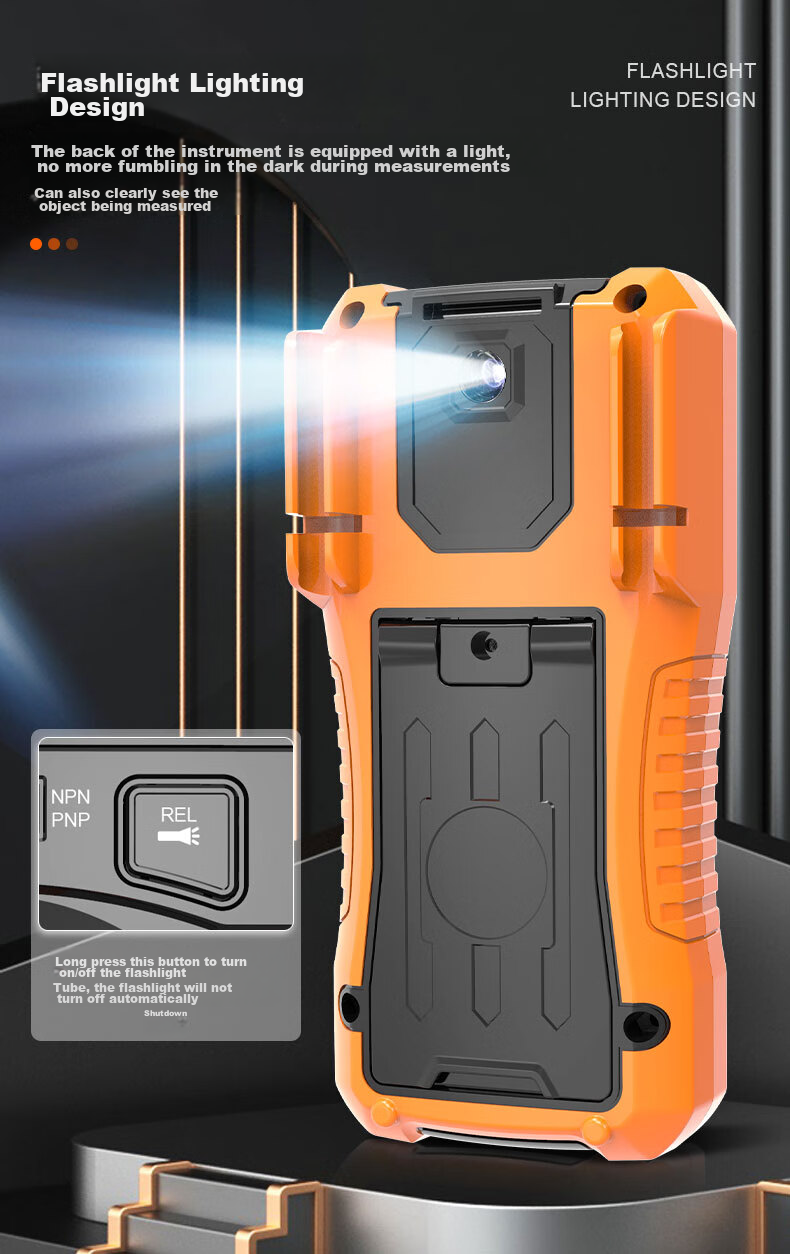Цифровой мультиметр VICTOR VC890D MAX, универсальный, с функцией NCV и подсветкой