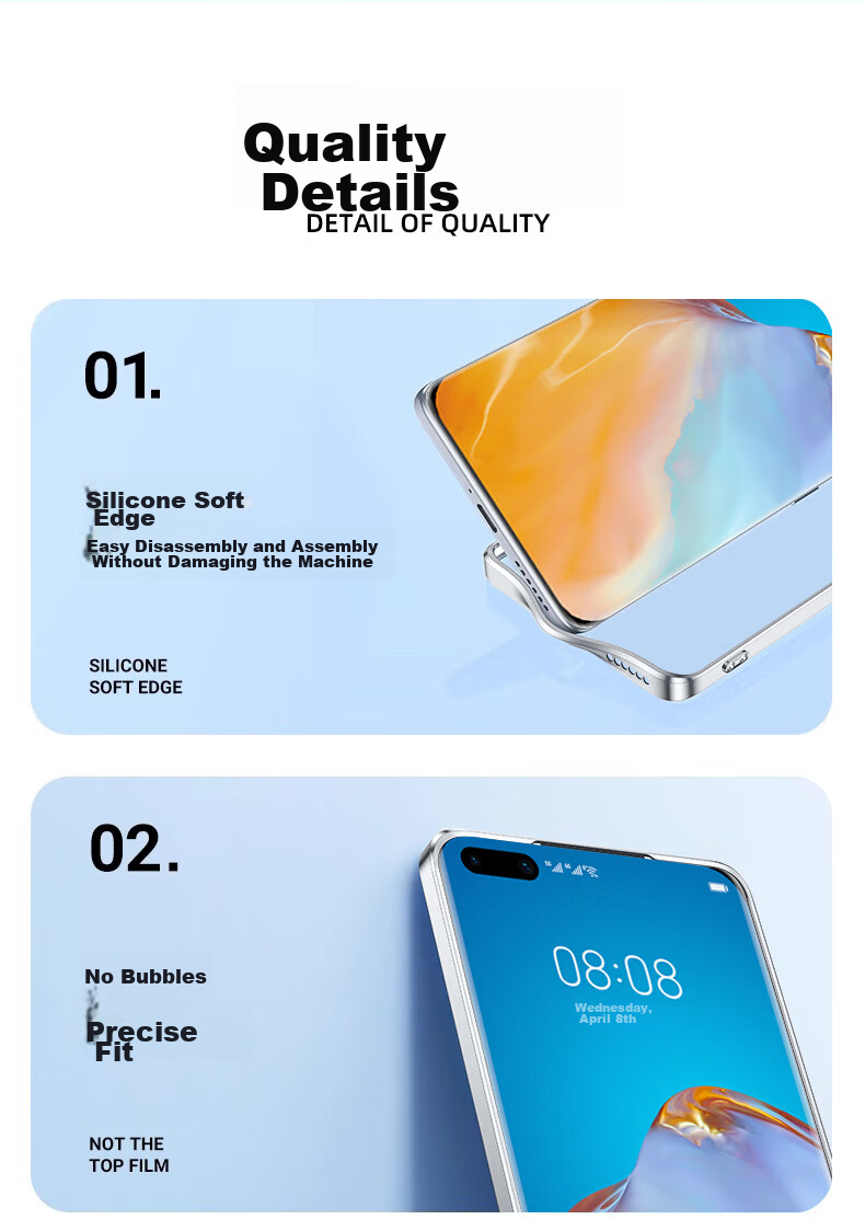 Защитный чехол NEYAA для Huawei P40 Pro, прозрачный, противоударный, ультратонкий, с воздушными подушками, модный, простой, мягкий, с гальваническим покрытием
